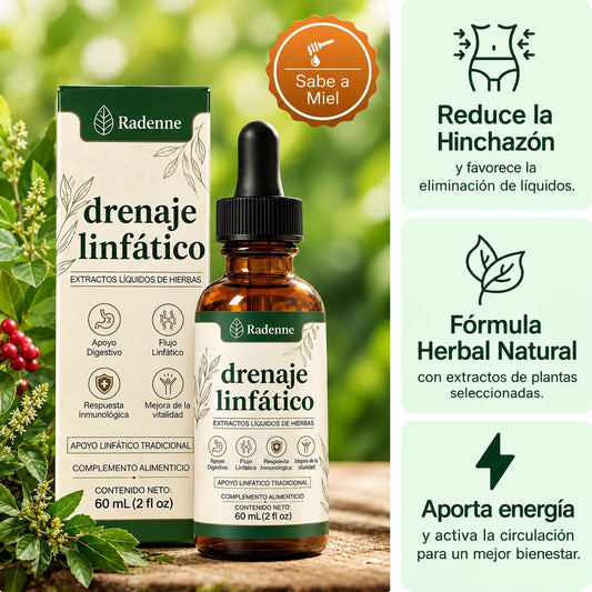 Gotas Radenne Ligereza · Extractos vegetales 59 ml